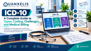 ICD-10 medical coding guide covering ICD-10, ICD-10-CM, ICD-10-PCS, coding challenges, and medical billing impact.
